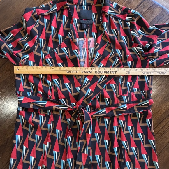 500 Maison Cinqcent open front lightweight belted trench size XL - Picture 14 of 16